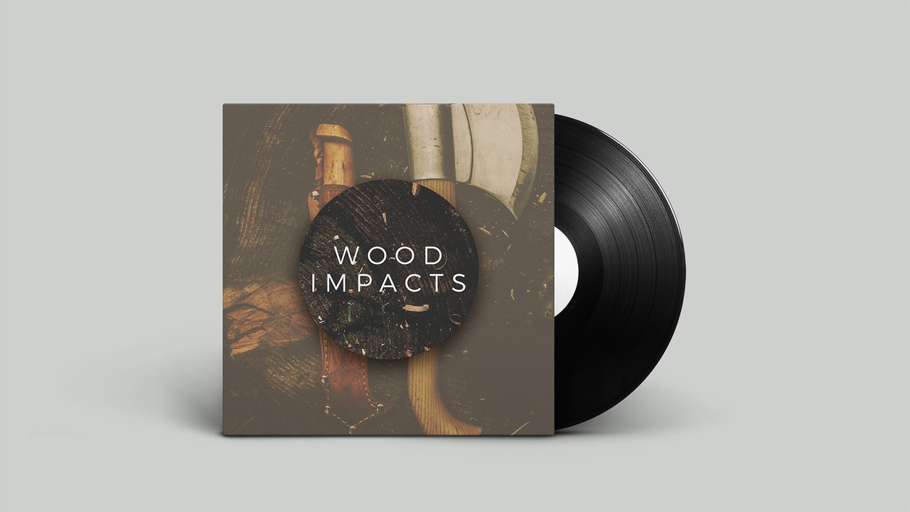Wood Impacts SFX Library 제품 등록을 위한 미디어 1개