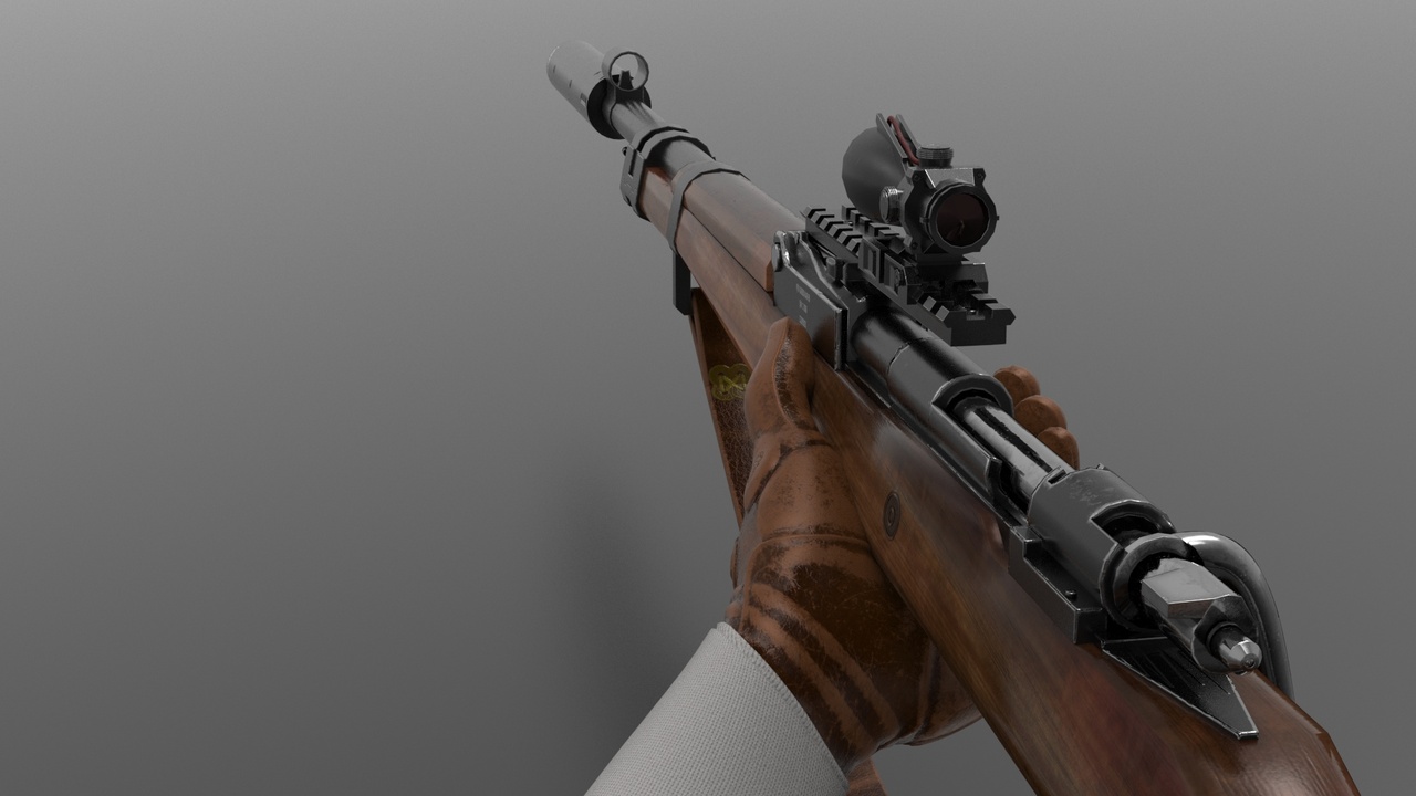 Kar98 Sniper Rifle (Fps - Tps) 제품 등록을 위한 미디어 1개