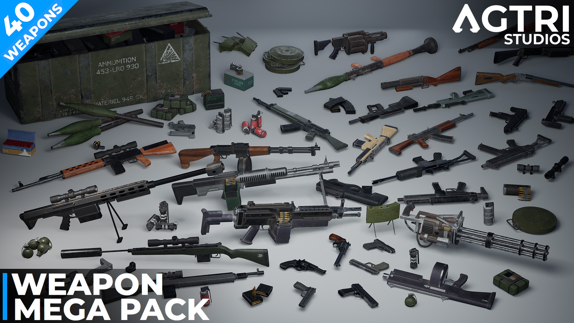 Gun Weapon Grenade | Fab
