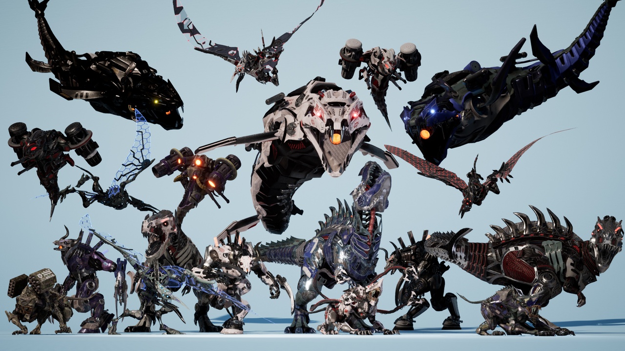 Media 1 for listing SciFi Beasts Pack