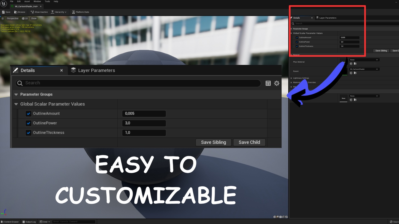 Media 1 for listing Cartoon Shader