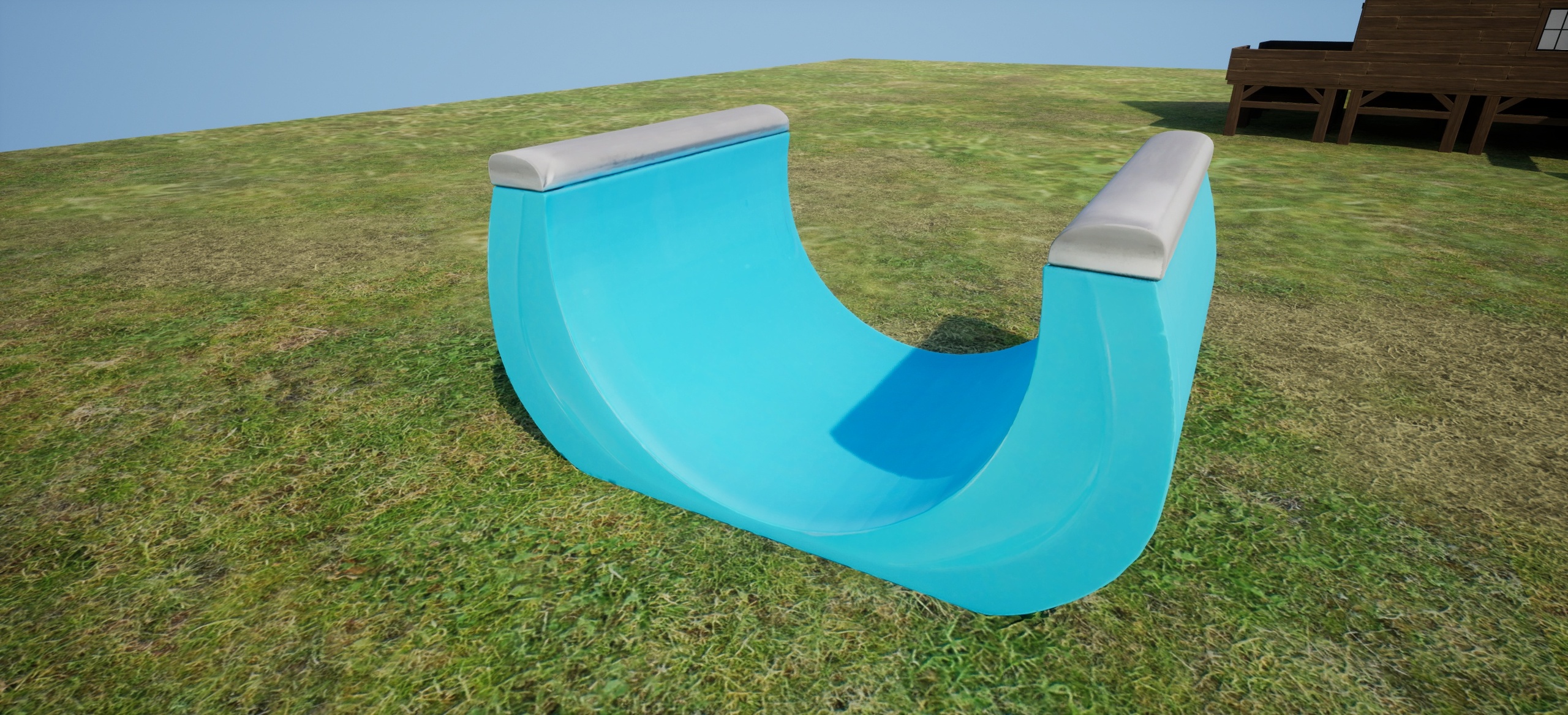 Half Pipe Skatepark Prop #2 | Fab