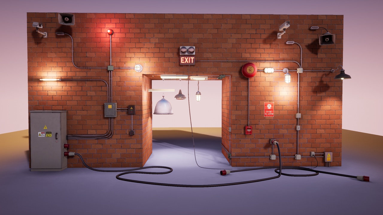 Media 1 for listing Electrical set / lamps /wires