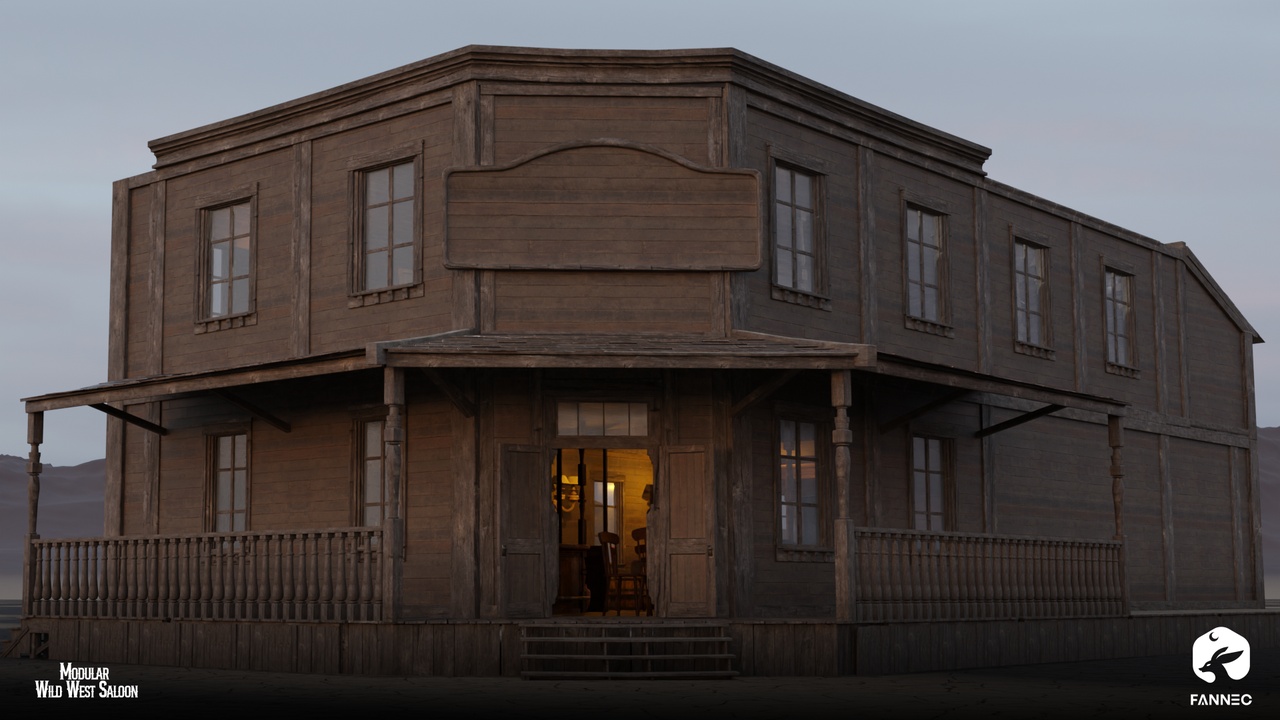 Media 1 for listing Modular - Wild West Saloon (Interior & Exterior)
