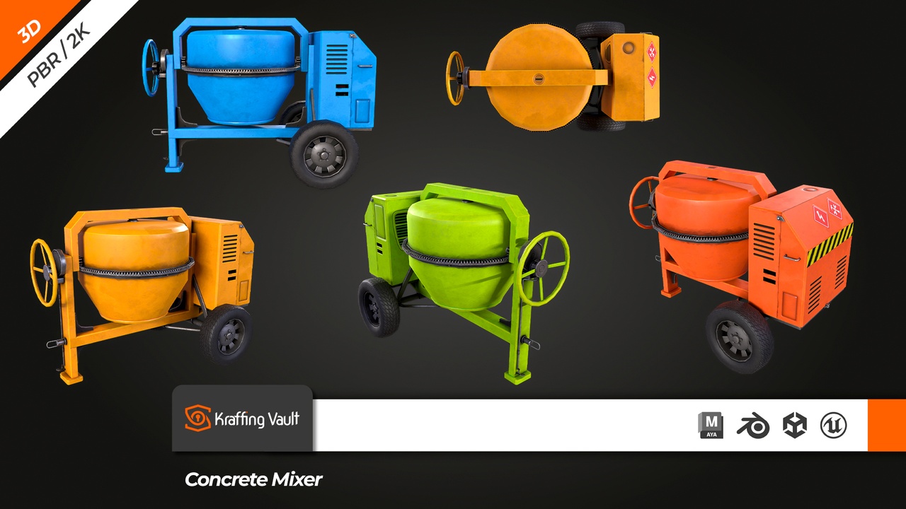 Media 1 for listing Concrete Mixer