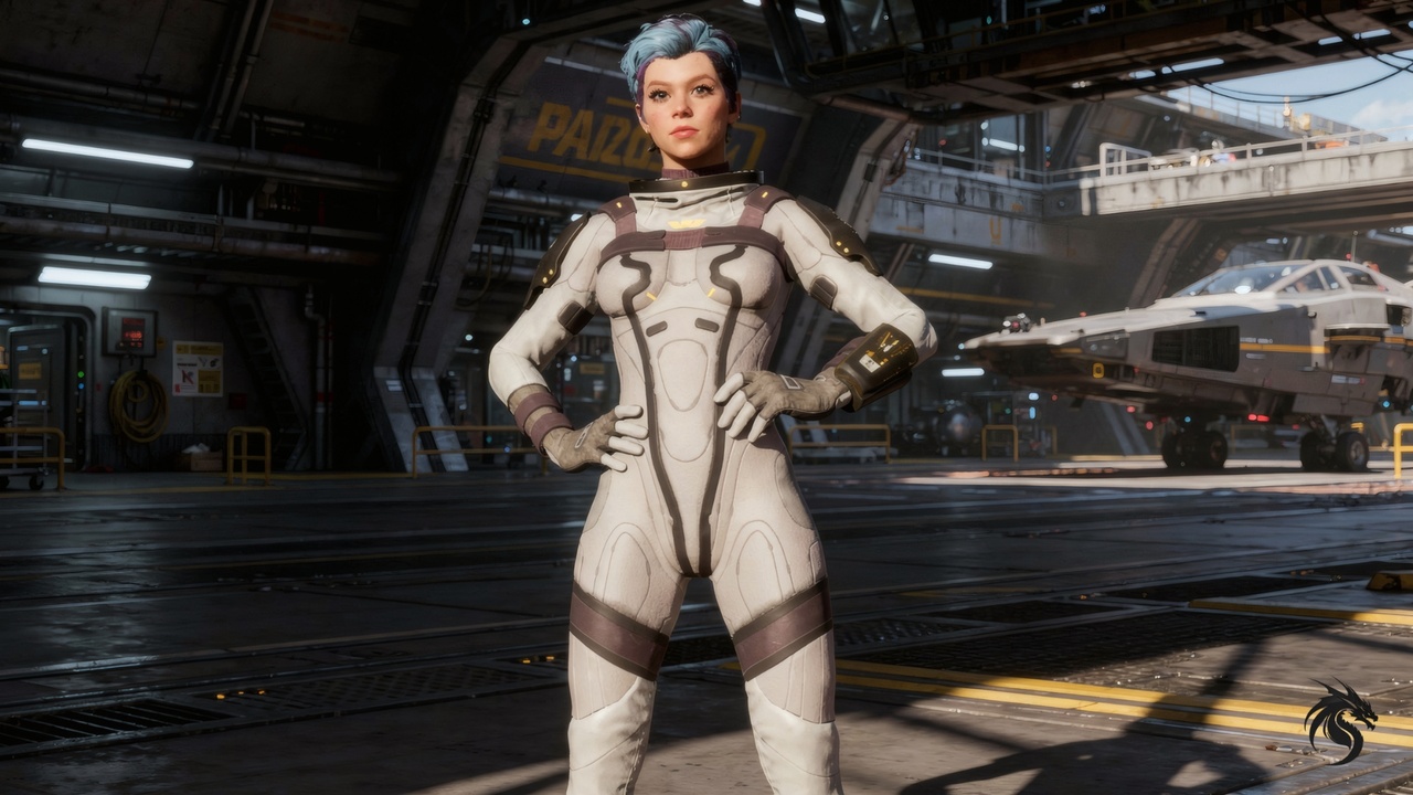 Media 1 for listing Sci-fi Space Girl