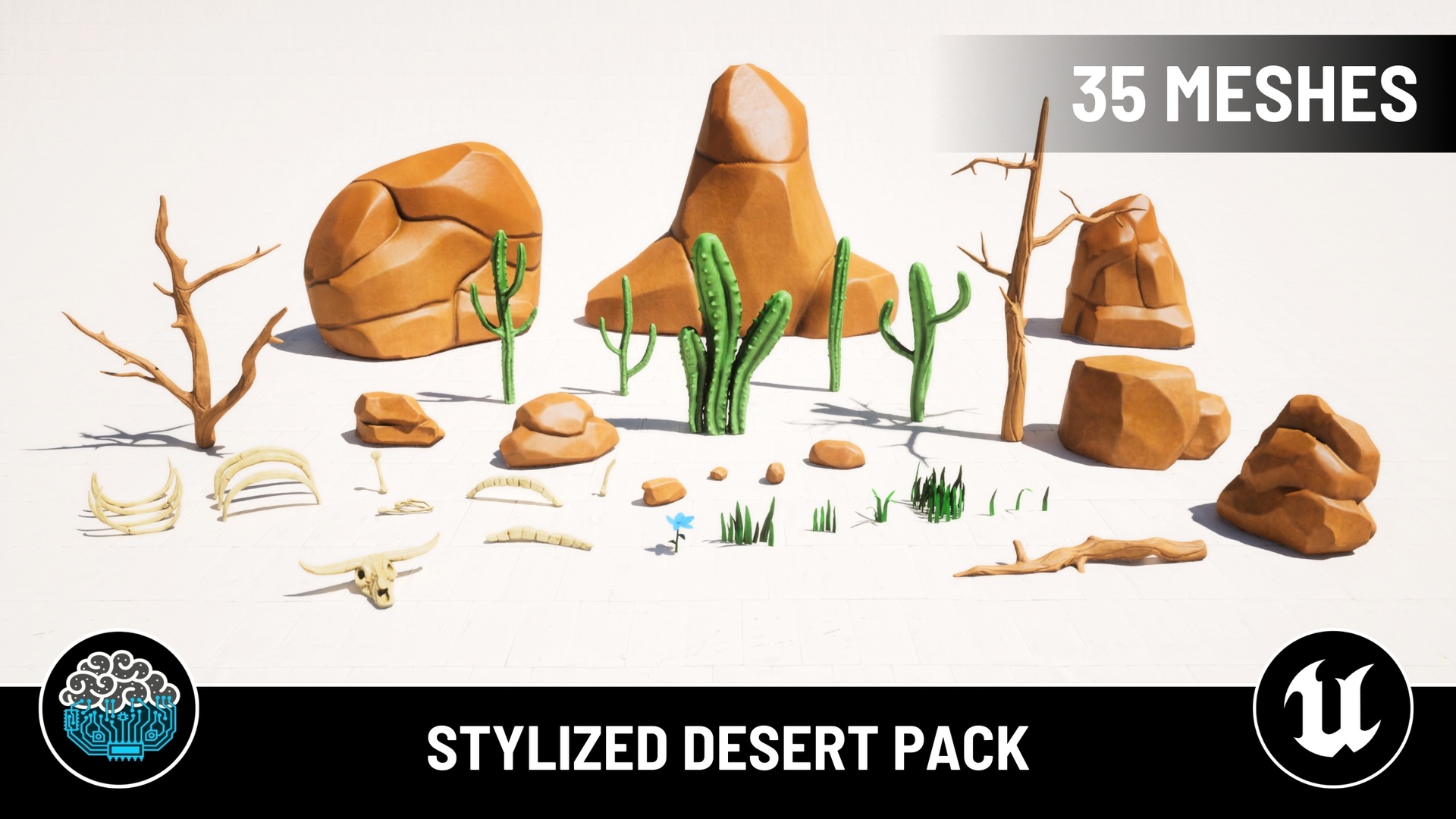 Stylized Desert Pack | Fab
