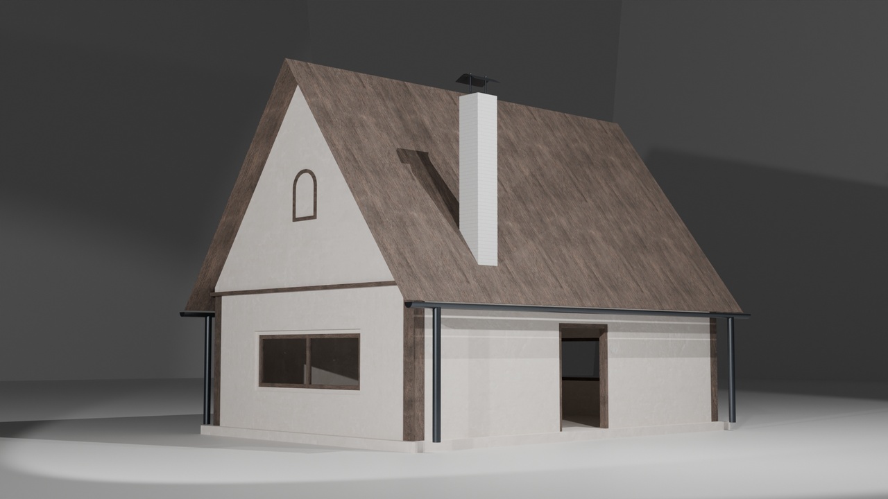 Media 1 for listing House Model ST01: Rustic Minimalist Cottage