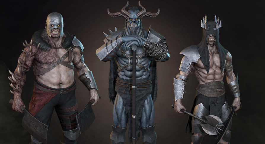 Monster Warrior Pack | Fab