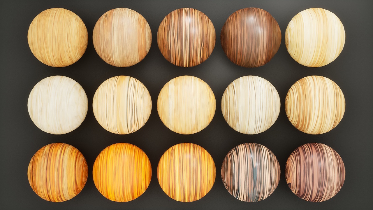 Media 1 for listing Stylized Materials - Wood Veneer 1