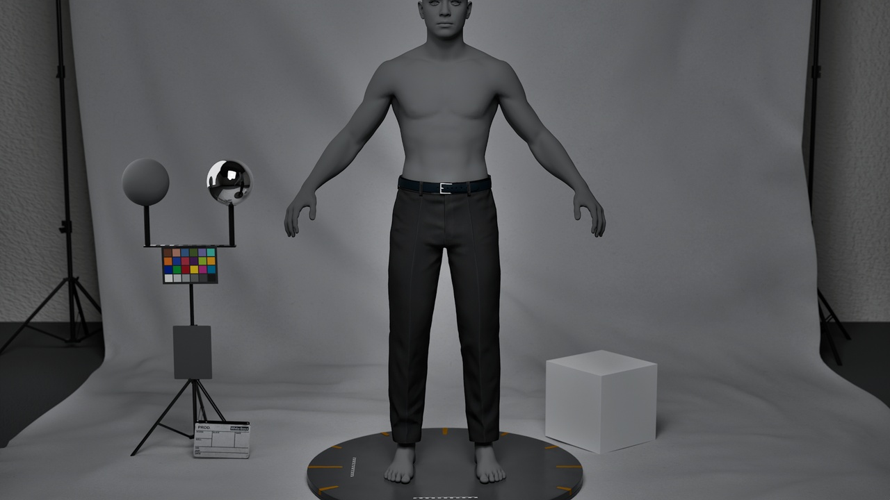 Media 1 for listing Trousers Outfit for Metahuman - MHPKG