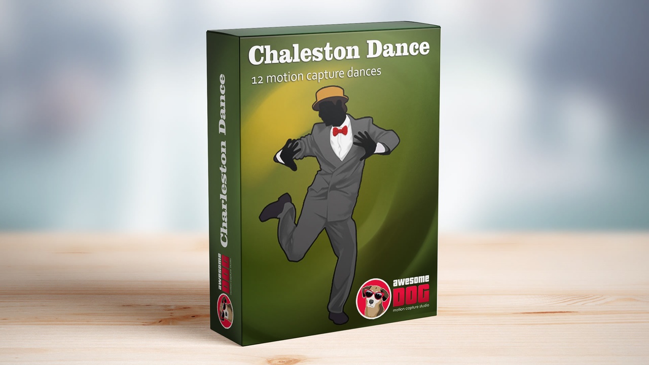 Media 1 for listing Charleston Solo Mocap Dances