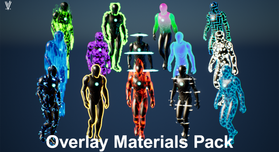 Overlay Materials Pack | Fab