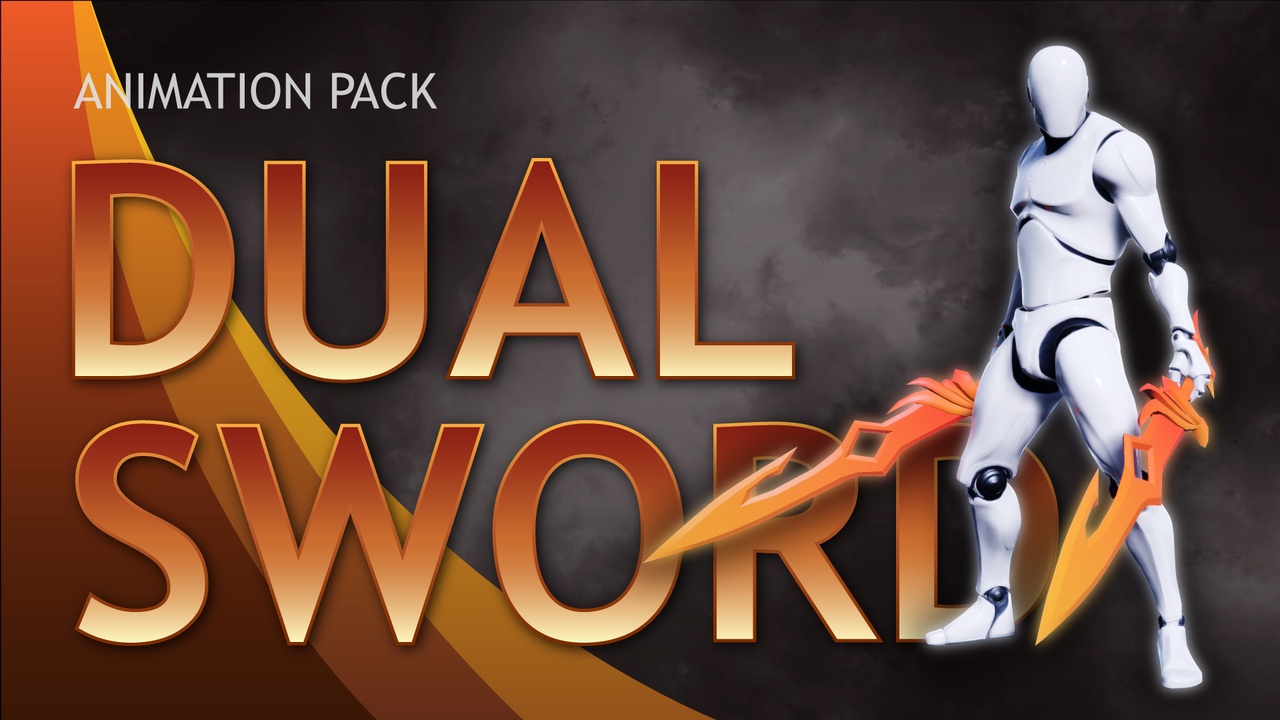 Media 1 for listing Dual Sword Animation Pack