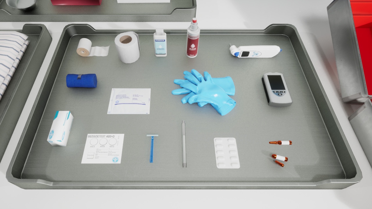 Media 1 for listing Hospital Props Pack