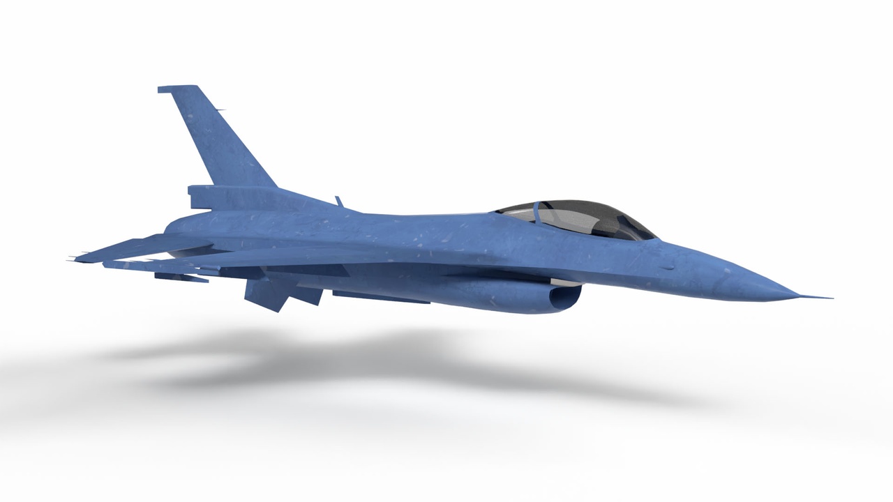 Media 1 for listing F-16 Fighting Falcon Military Jet