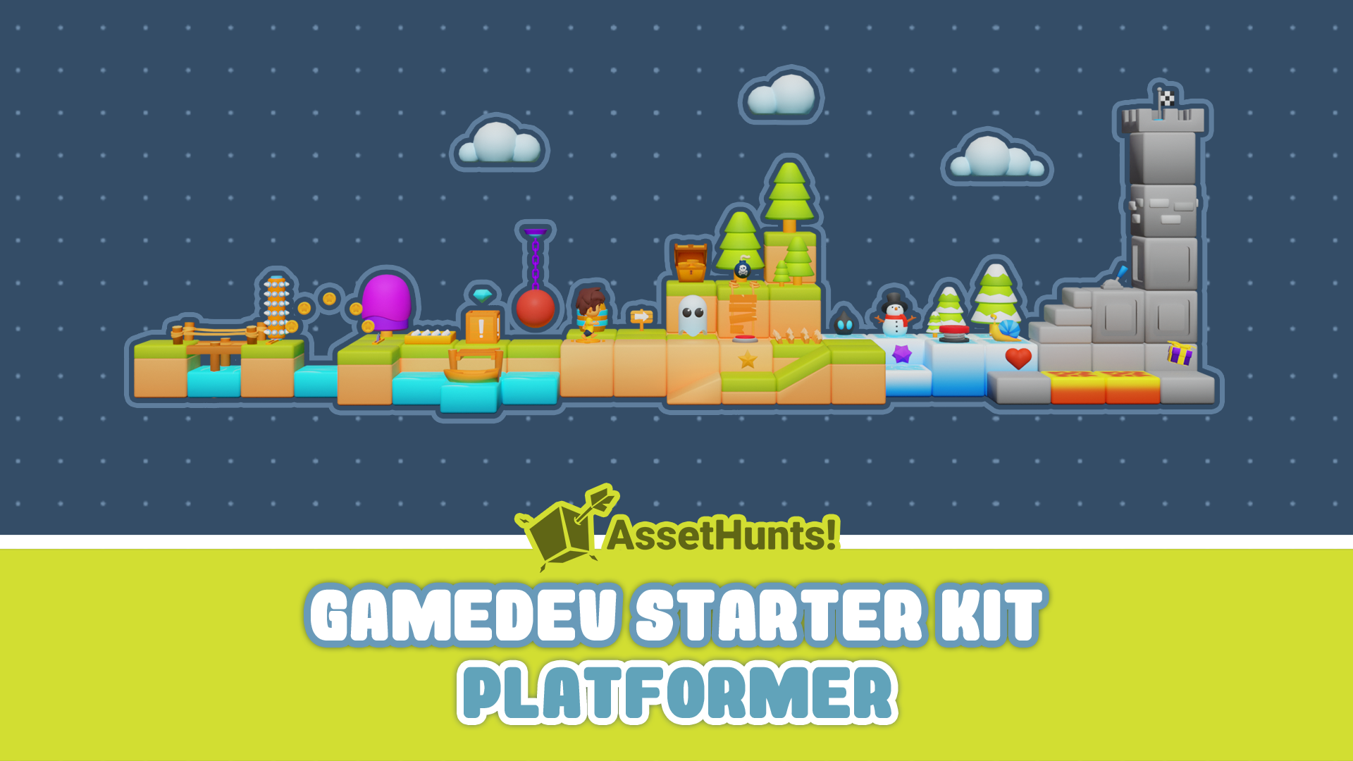GameDev Starter Kit - Platformer [Free Edition] | Fab