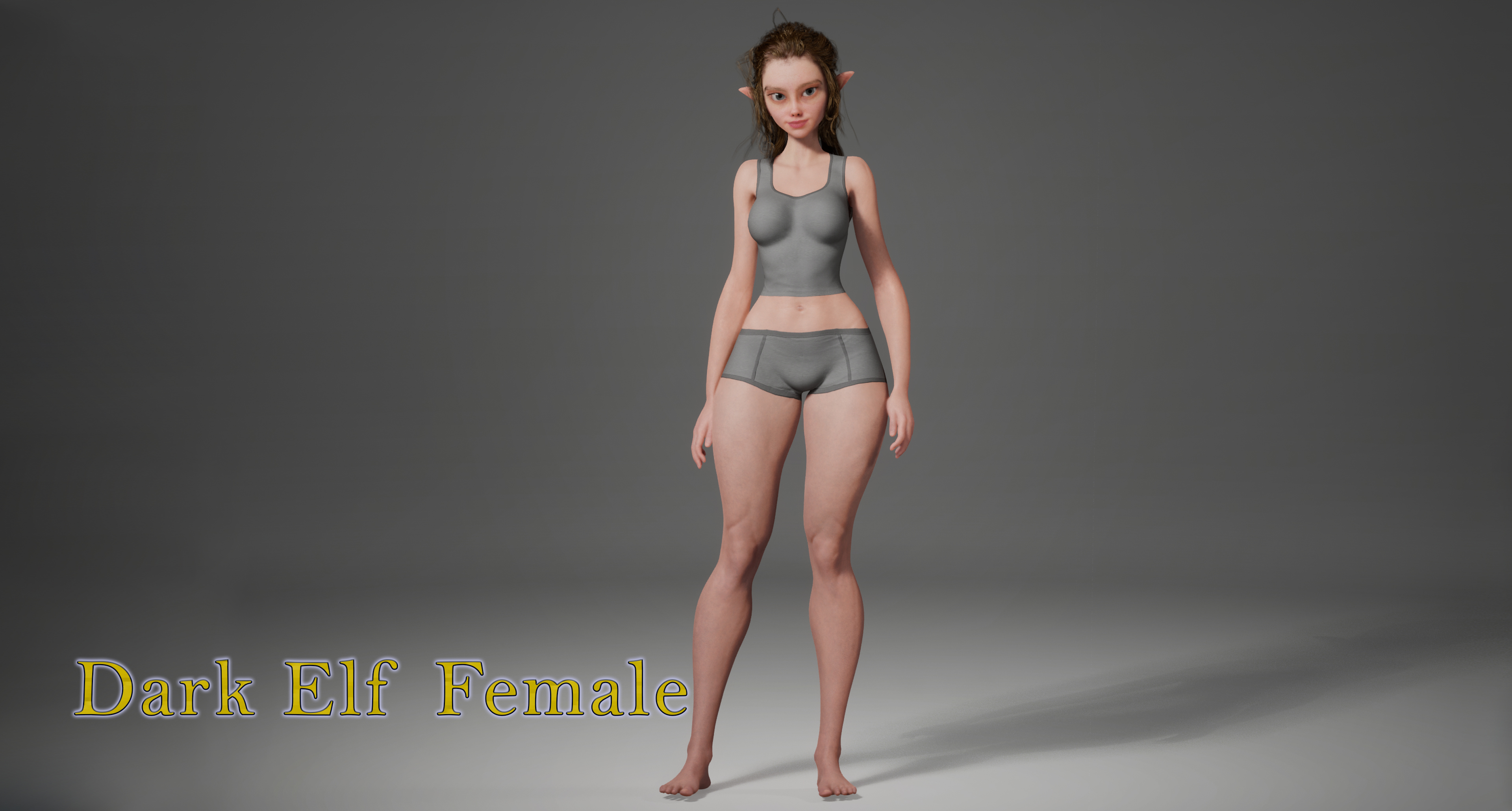 Custom Metahuman: Dark Elf Female | Fab