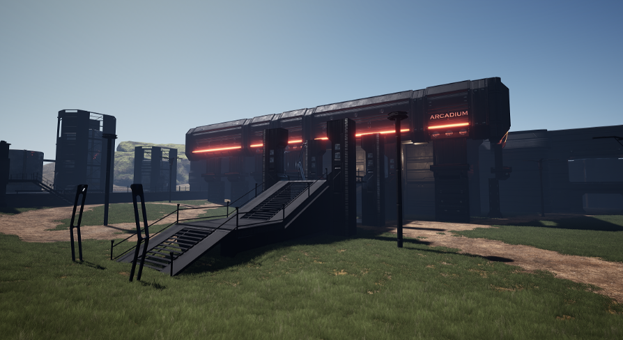 Modular Sci-FI Environment / Exterior / Interior / Underground | Fab