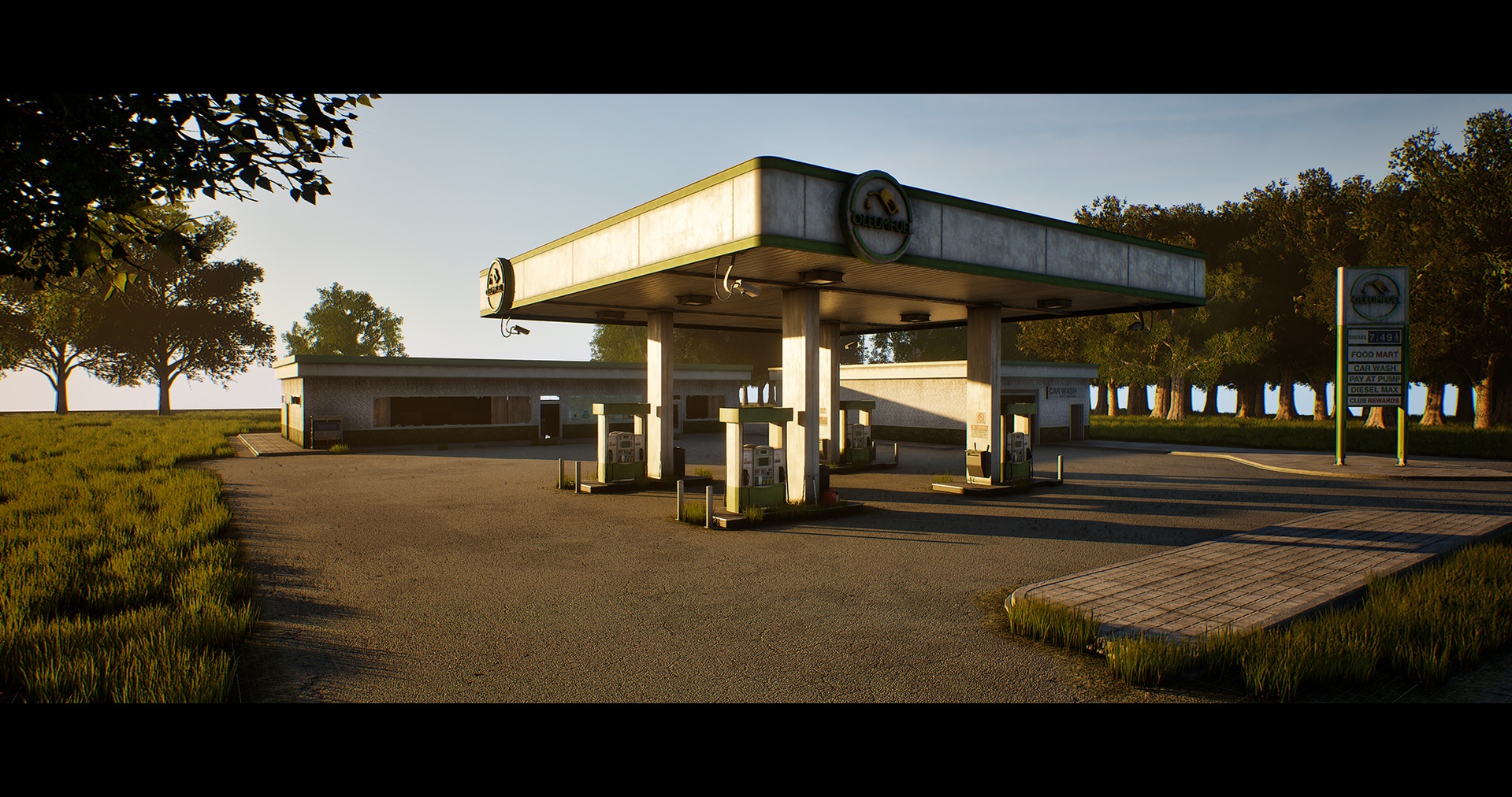 Media 1 for listing Modular Abandoned Gas Station