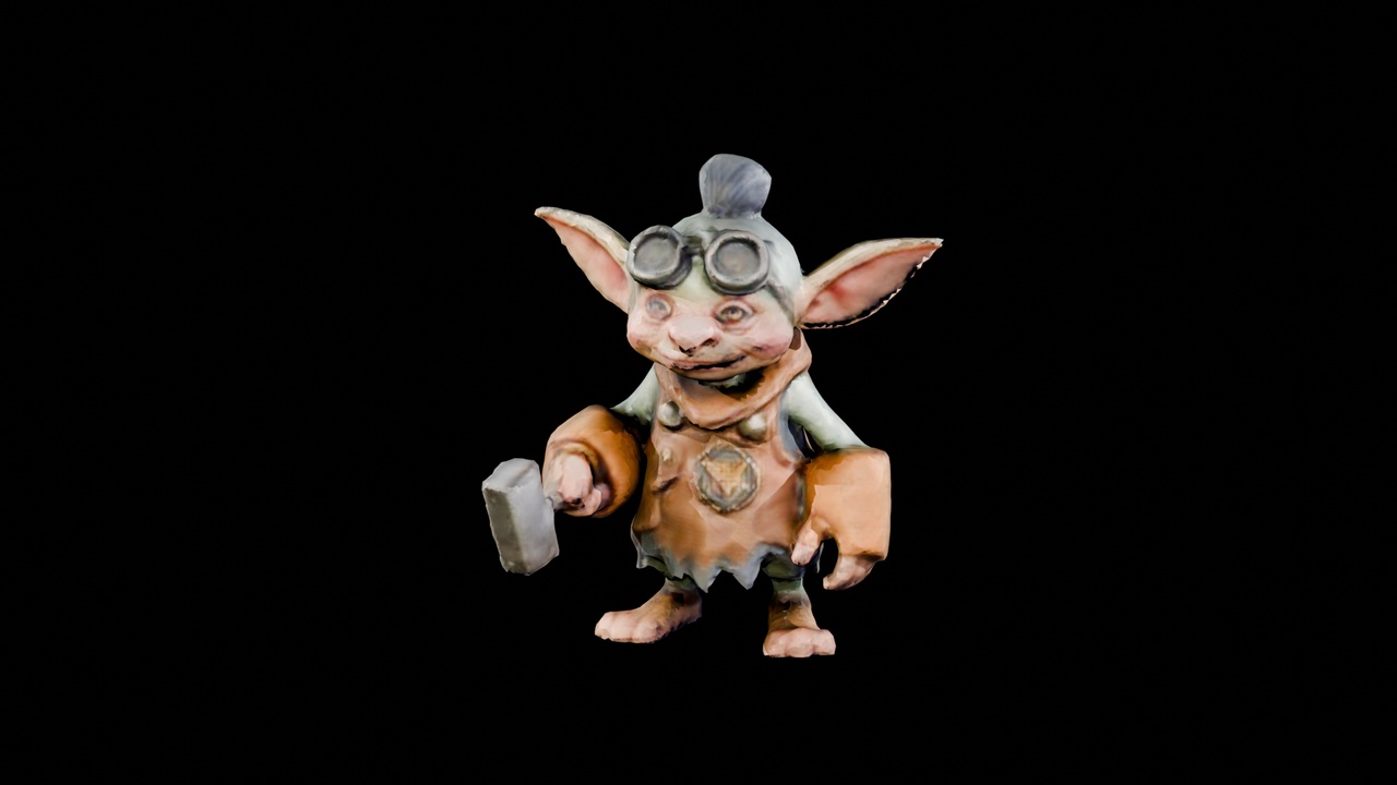Media 1 for listing Goblin Blacksmith Apprentice