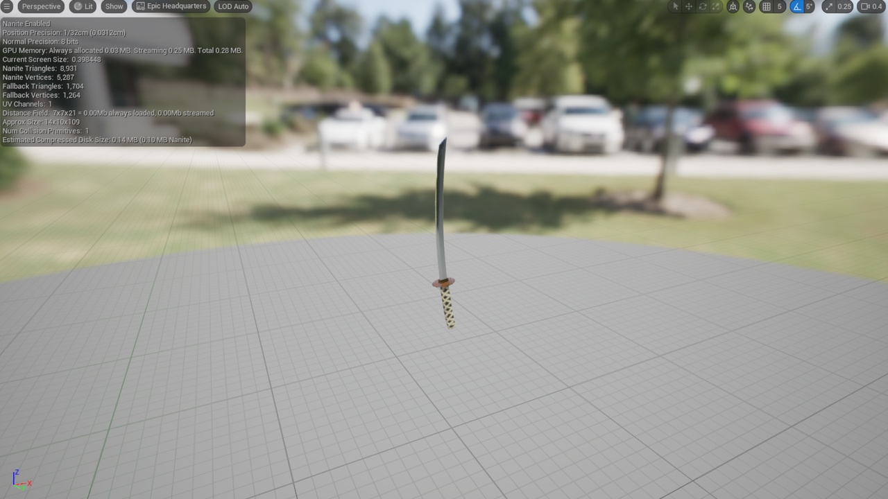 Media 1 for listing Simple Katana