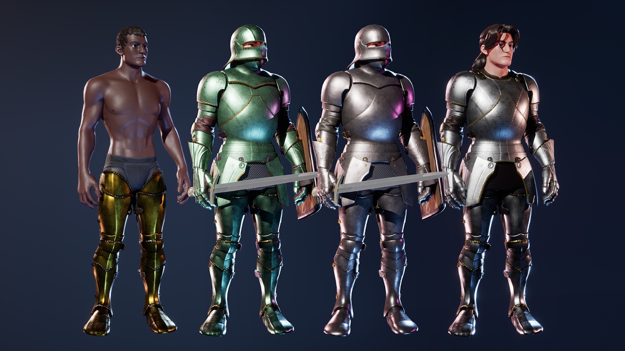 Media 1 for listing Stylized Knight