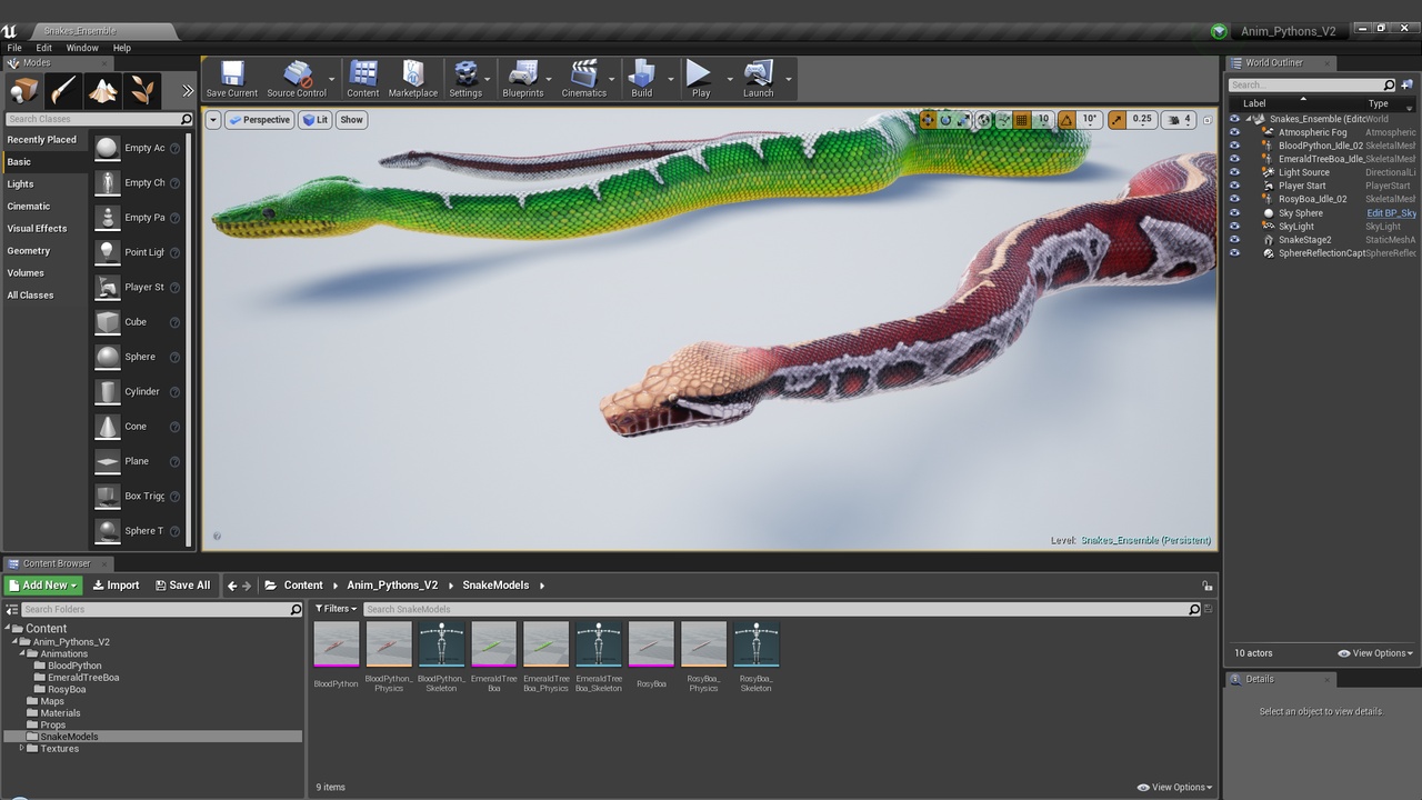 Mídia 1 do anúncio Animated Pythons PBR Vol 2