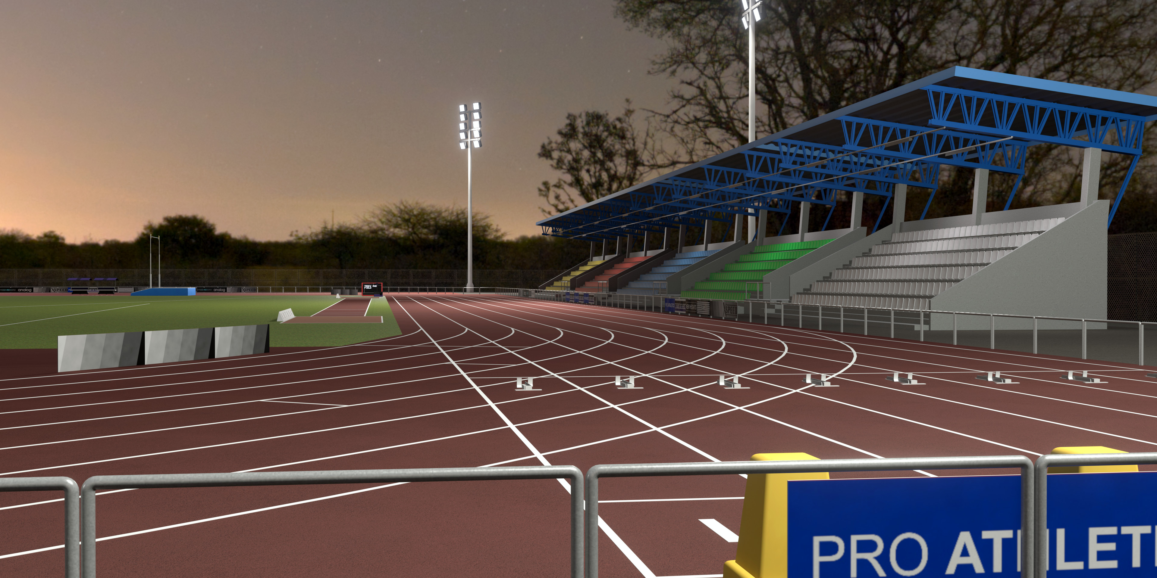 Track And Field Arena | Fab