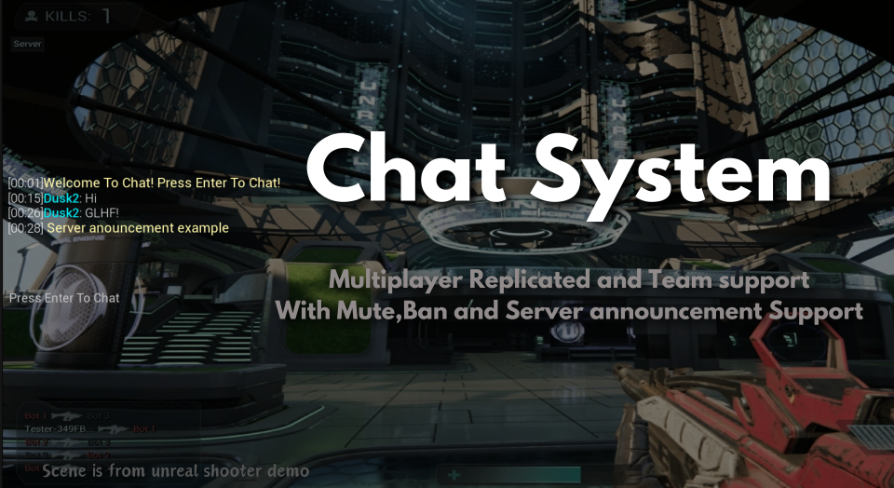 Multiplayer Chat & Map System | Fab