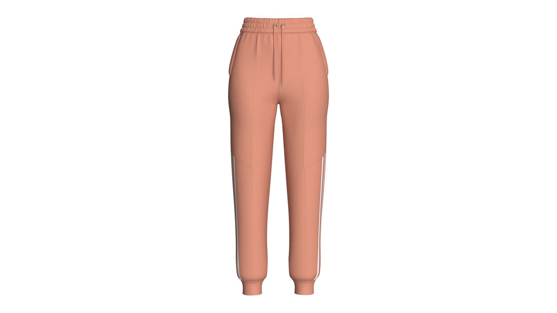 Media 1 for listing Girls Side Double Striped Joggers | High Poly