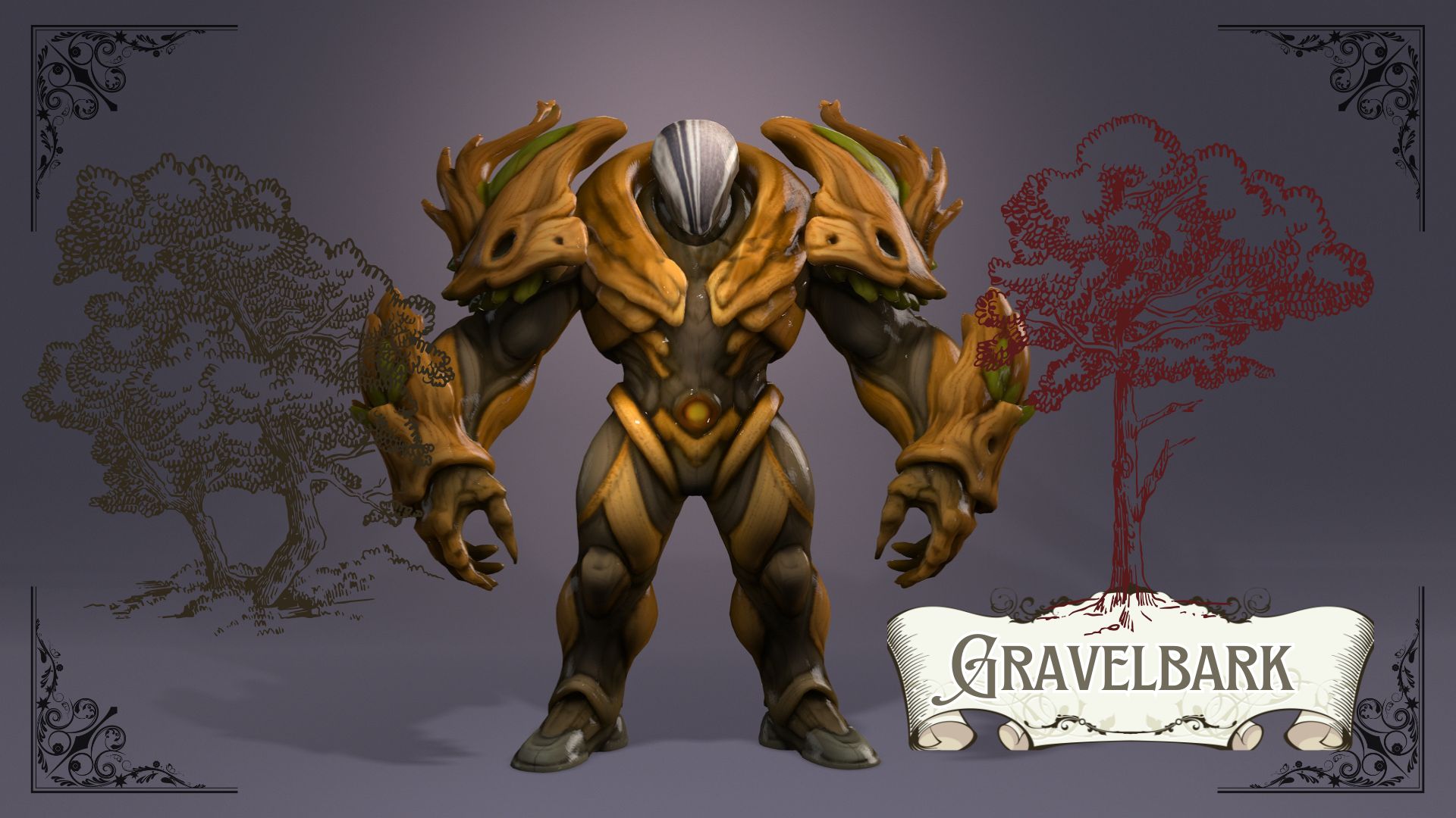 Gravelbark Golem | Fab