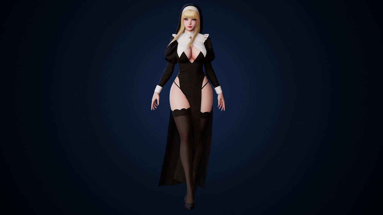 Multimedia 1 para anuncio Nun Celestia - Female Character Series