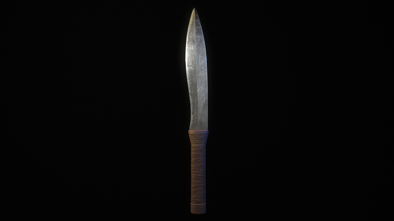 Media 1 for listing Game Ready Dark Fantasy Ritual Knife