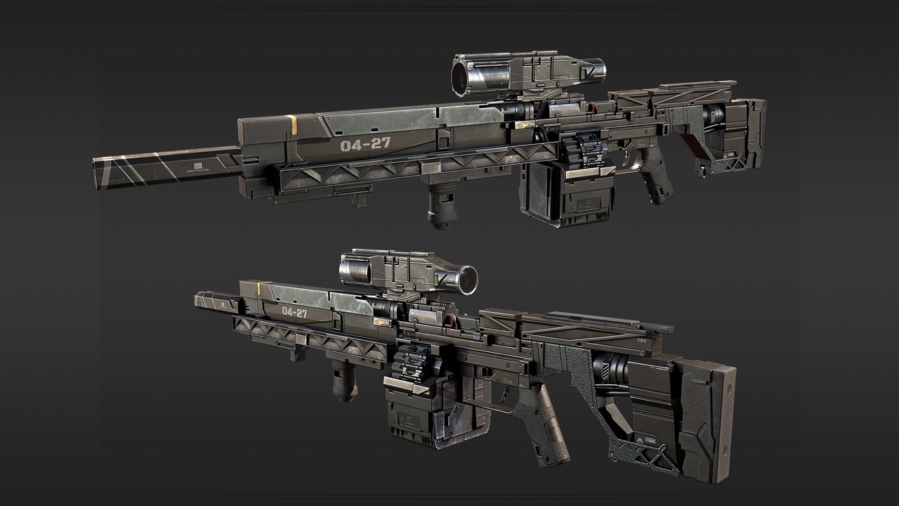 Media 1 for listing Modular Sci-fi gun