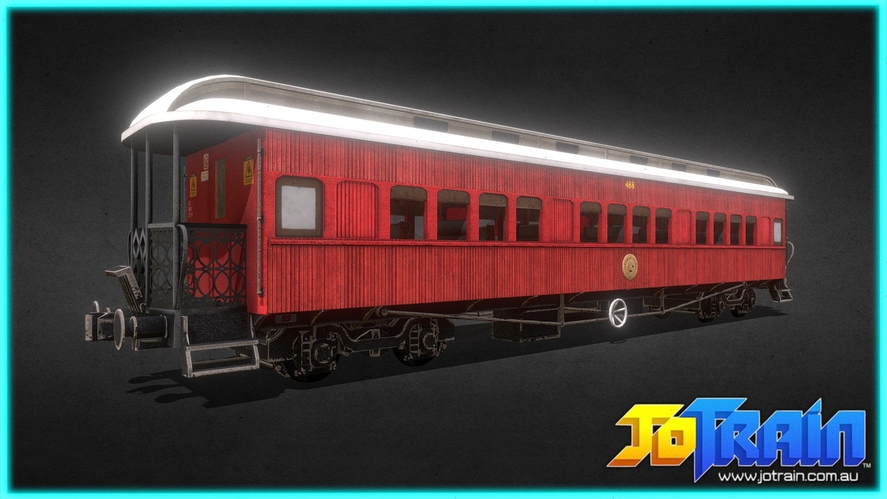 Media 1 for listing Queensland Railways 1900s BL Heritage Carriage