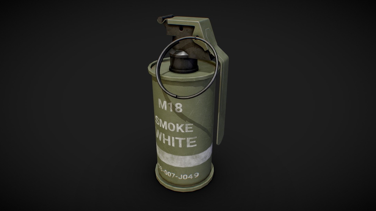 Media 1 for listing Game Ready Smoke Grenade