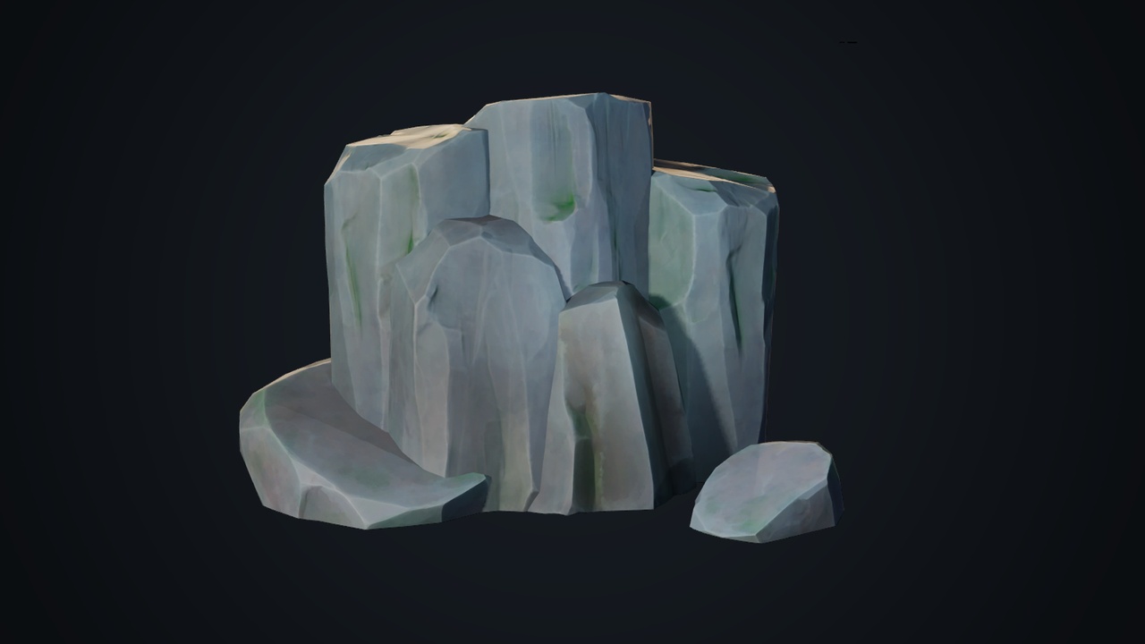 Media 1 for listing Stylized Rocks