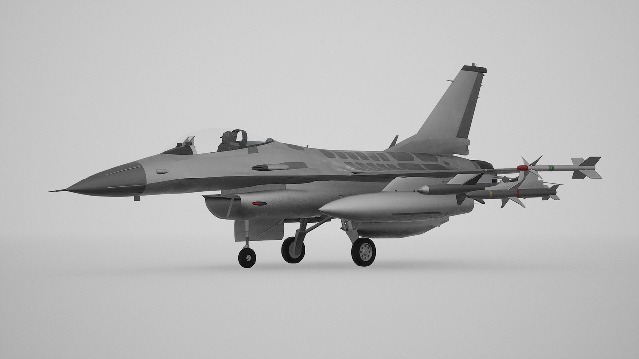 Media 1 for listing F-16 Fighter Jet