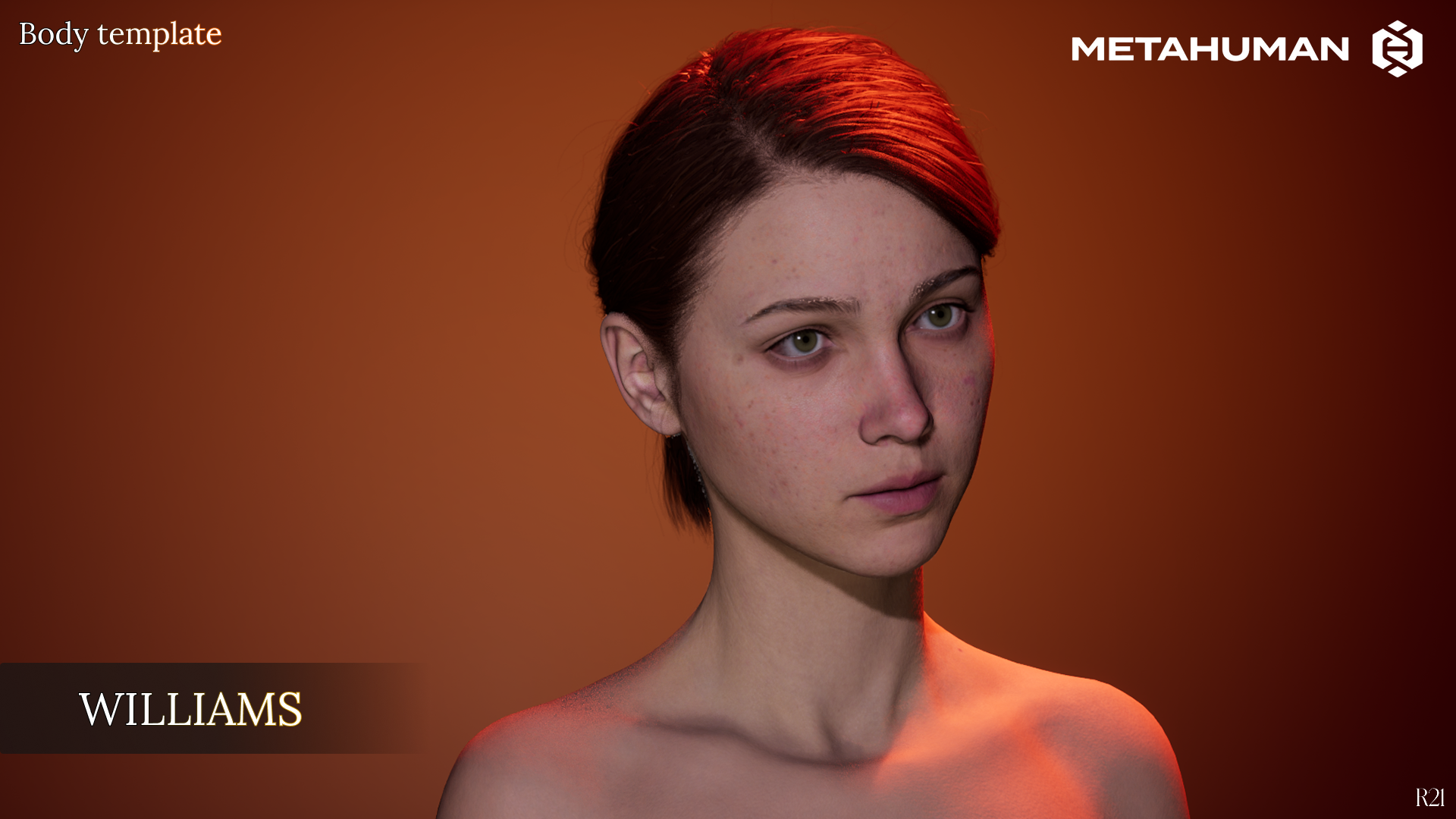 Williams | Body template - Metahuman | Fab