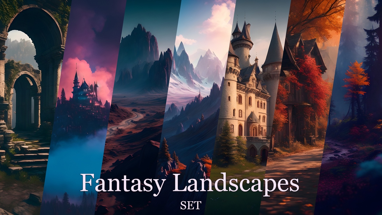 Media 1 for listing Fantasy Landscapes