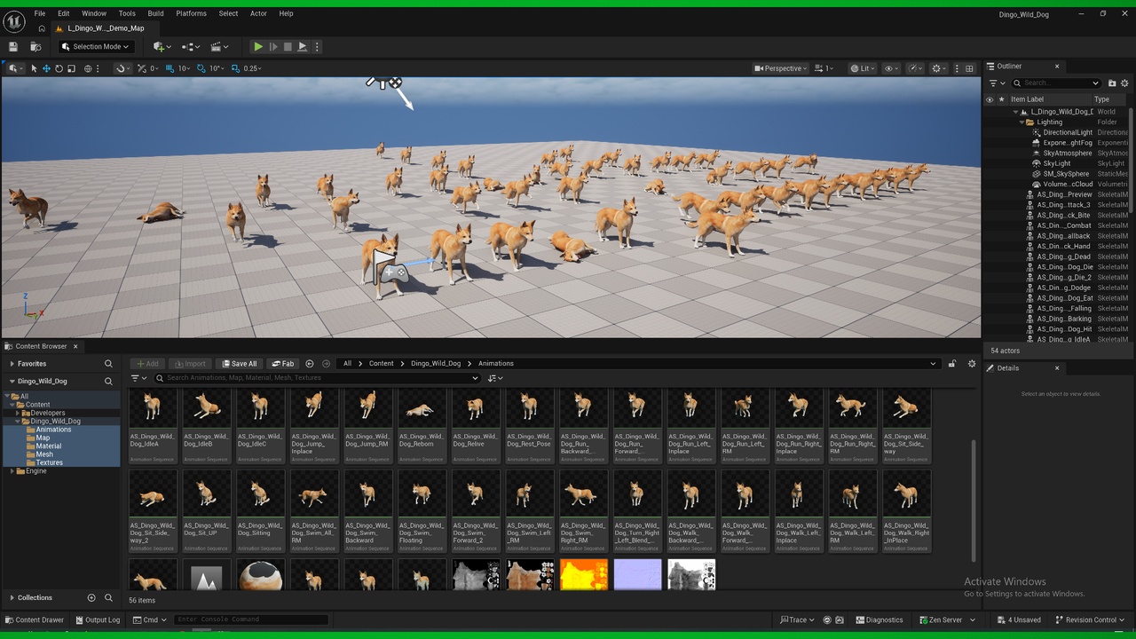 Media 1 for listing Dingo Wild Dog (LowPoly)
