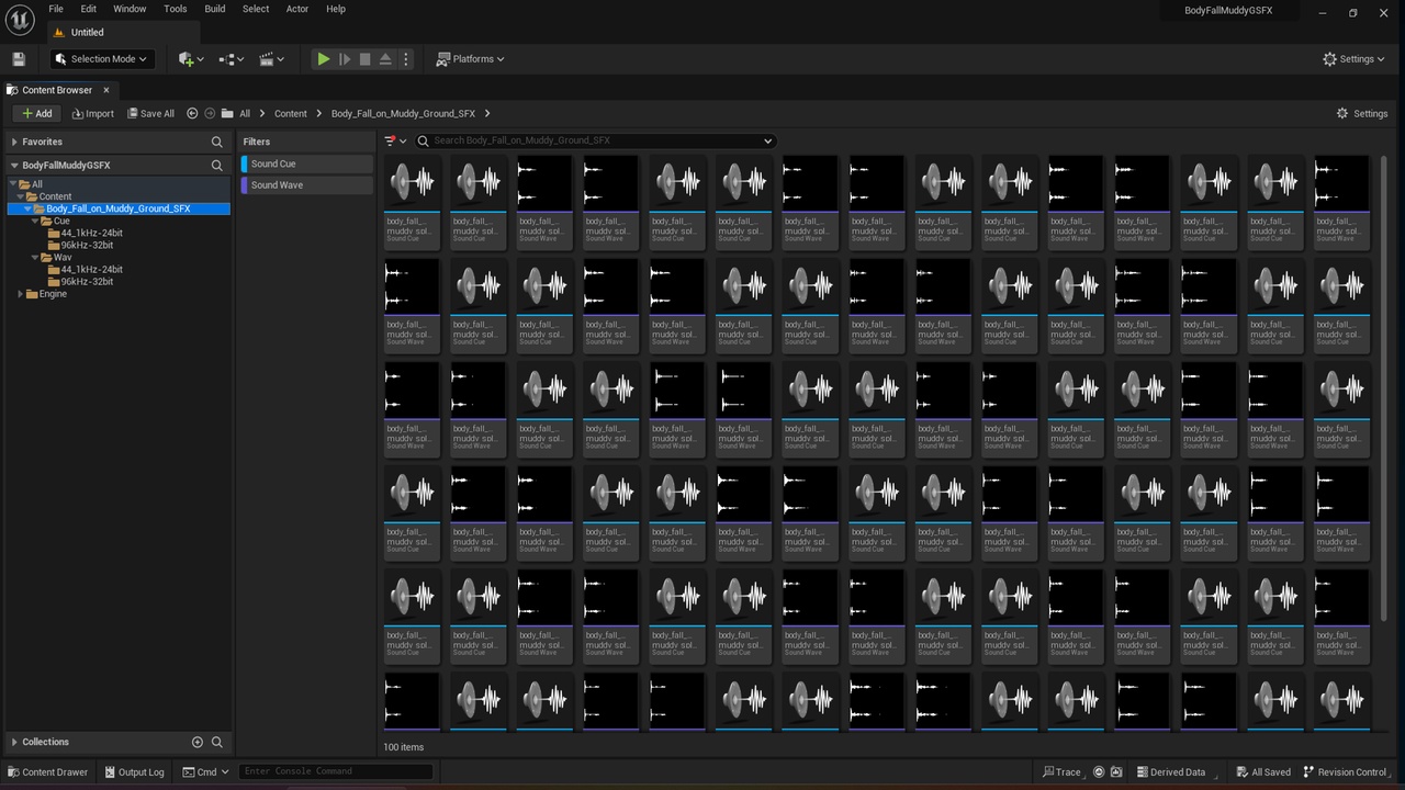 Media 1 for listing Body Fall on Muddy Ground SFX