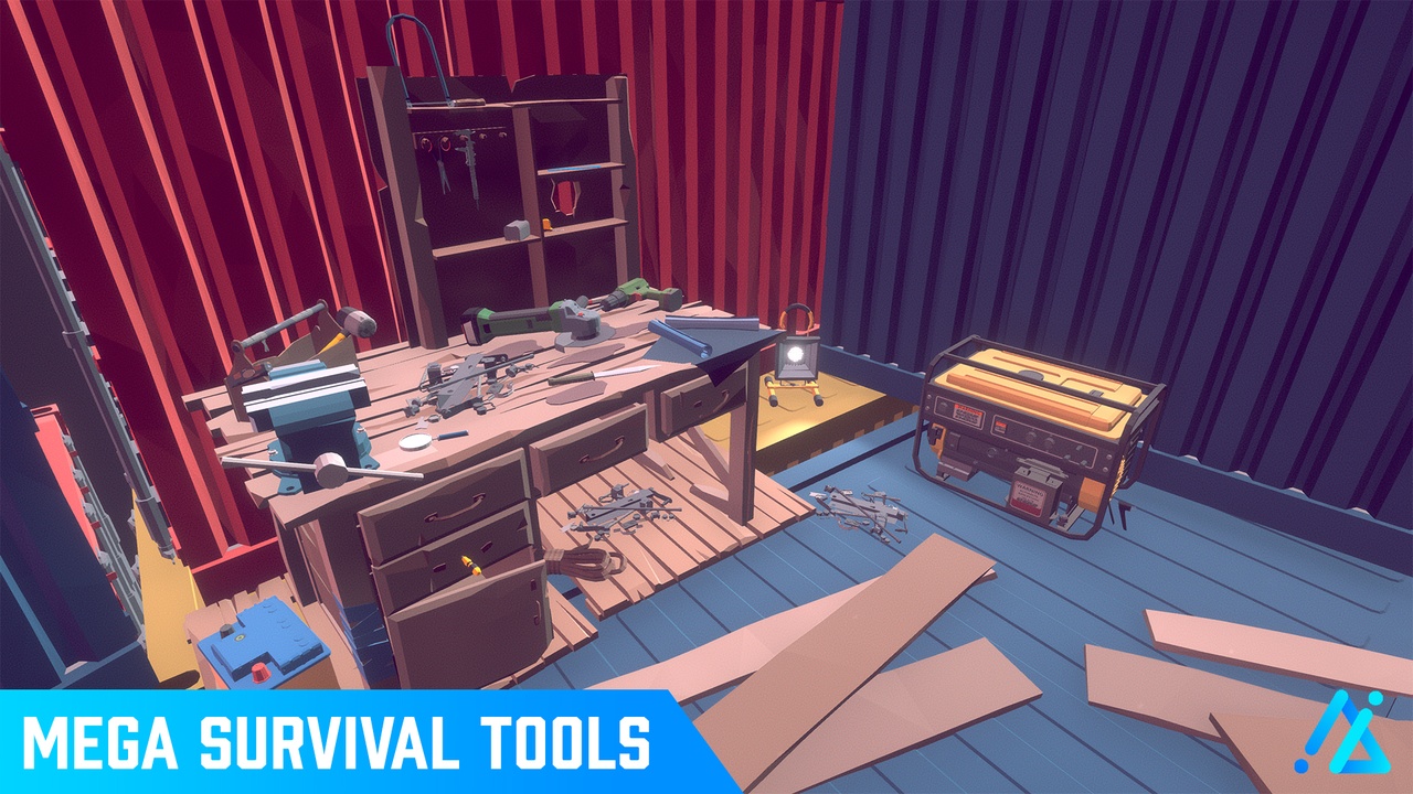Media 1 for listing POLY - Mega Survival Tools