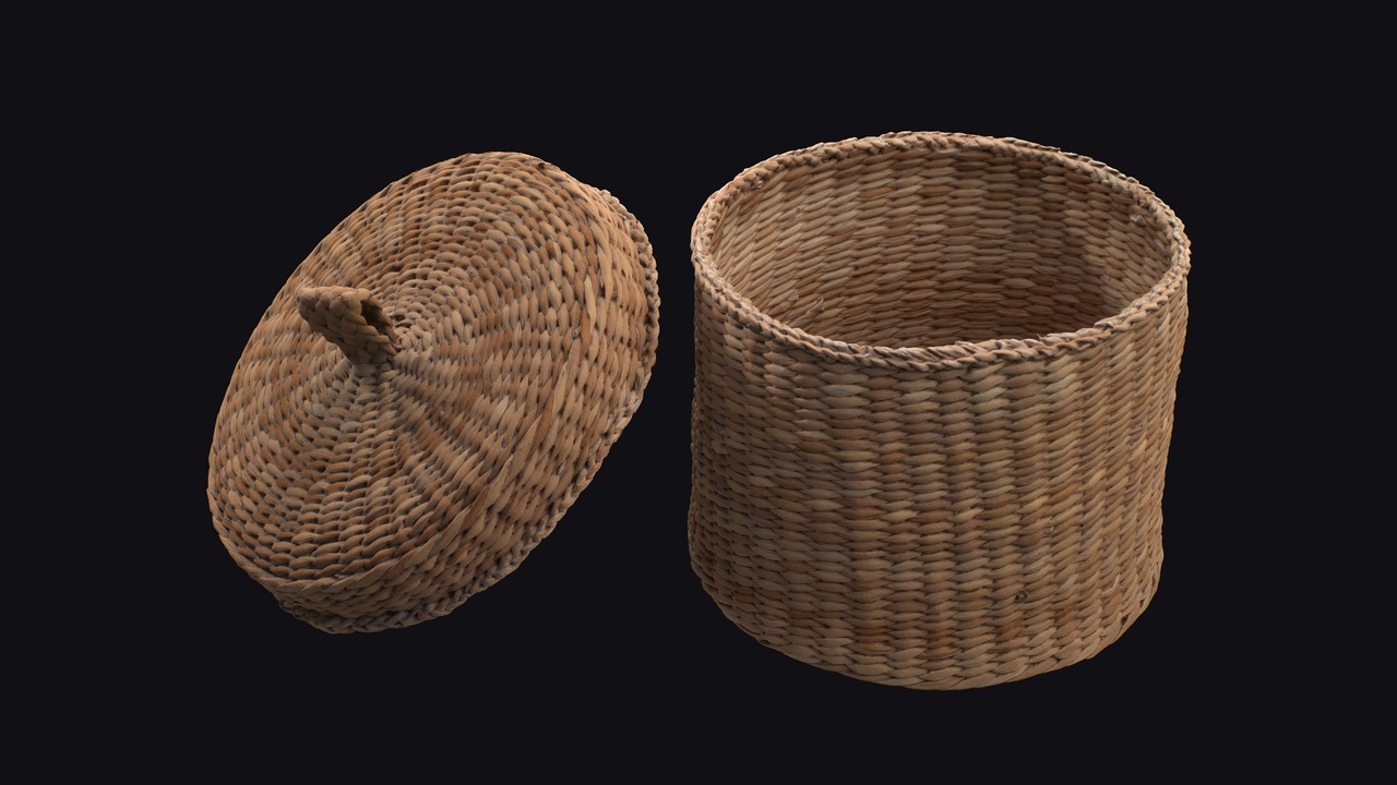 Media 1 for listing Wicker Basket Round (2S1p9muZ)