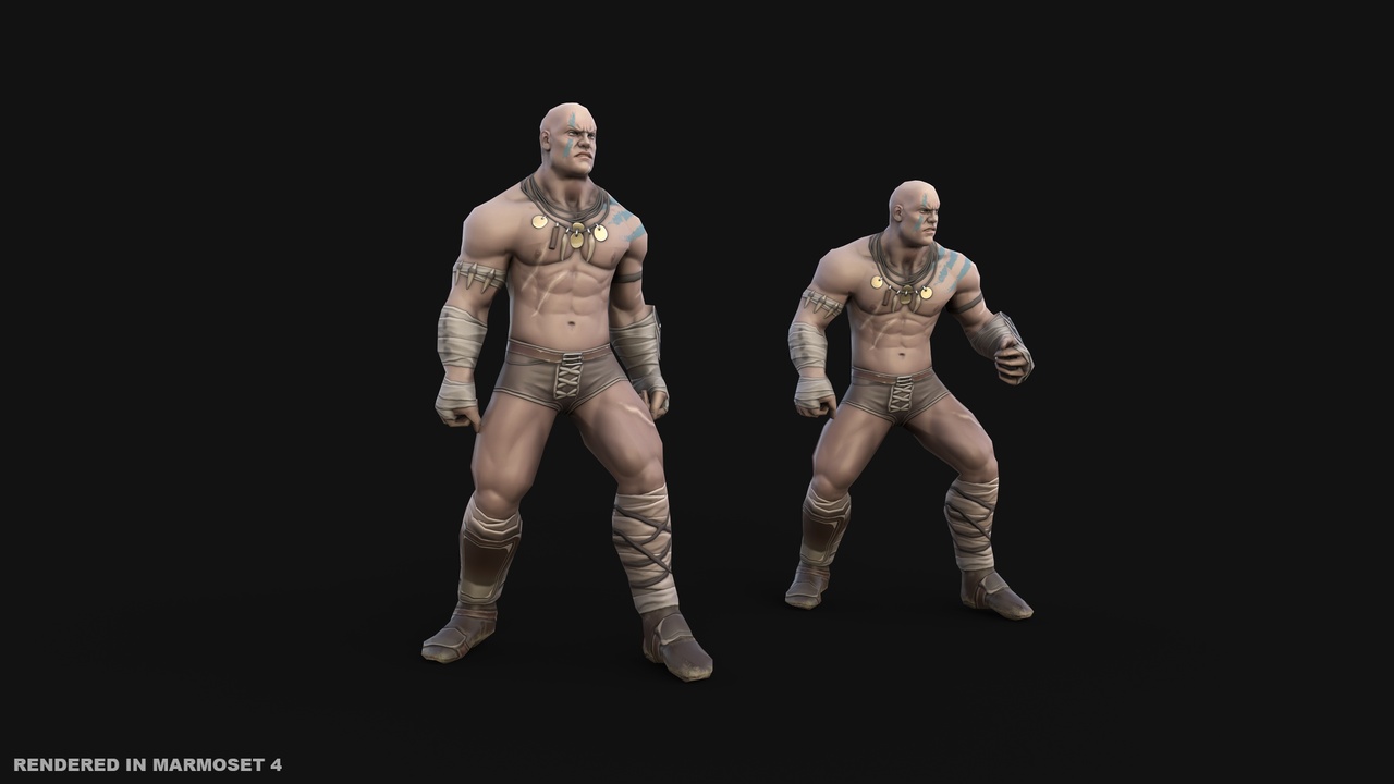 Media 1 for listing Stylized Barbarian