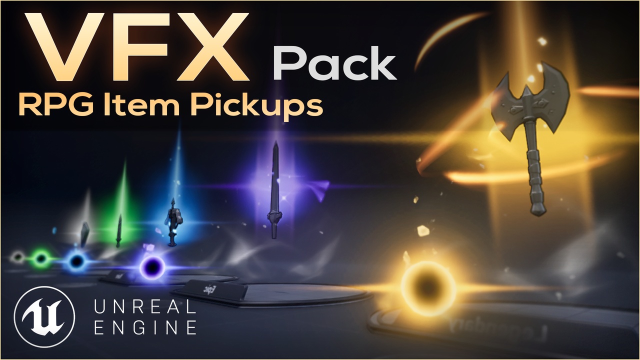 Media 1 for listing VFX Pack - RPG Items and Pickup