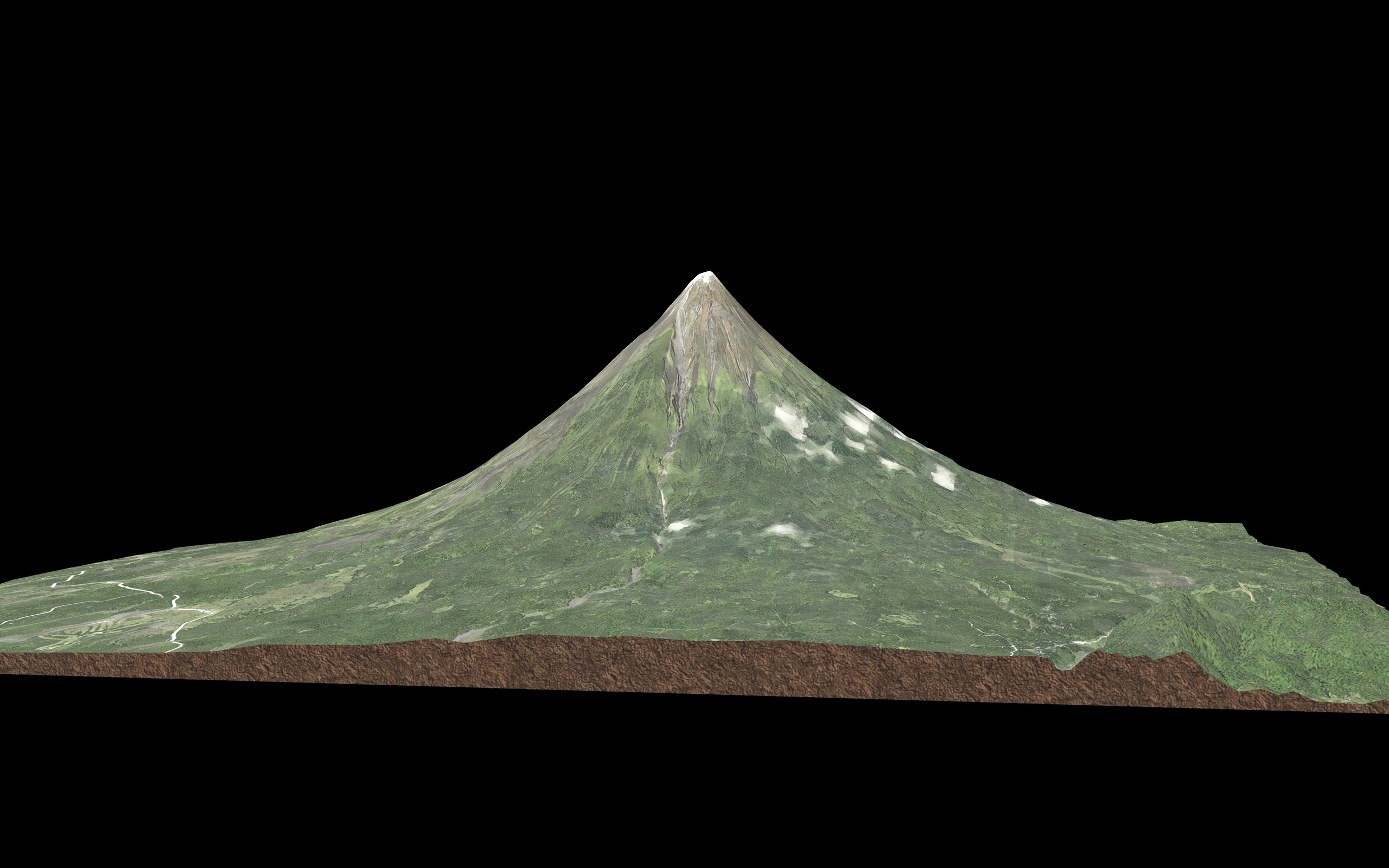 Media 1 for listing Mayon Volcano - Philippine 3D map