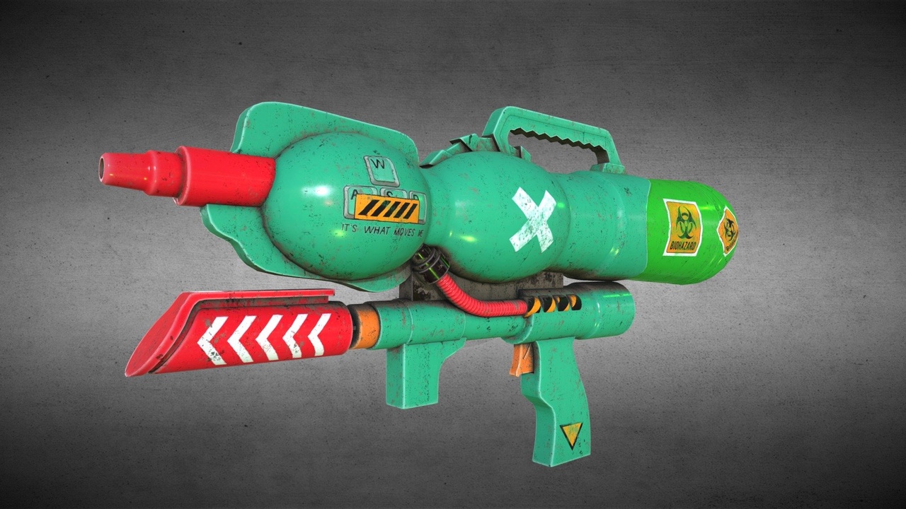 Media 1 for listing Biohazard Fluid Weapon