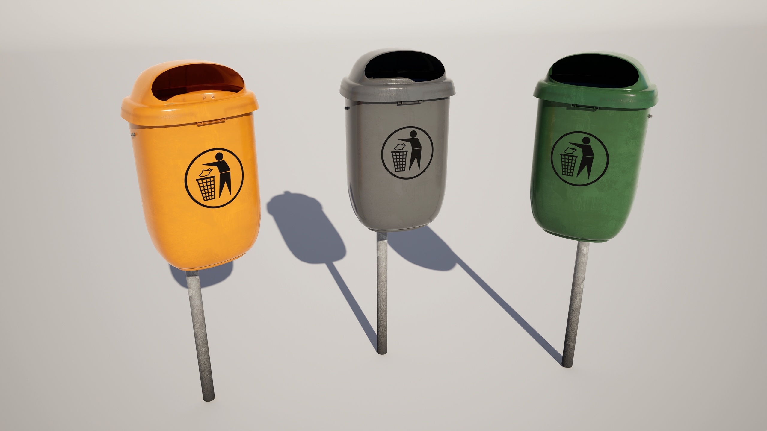 Media 1 for listing Street Trash Bin